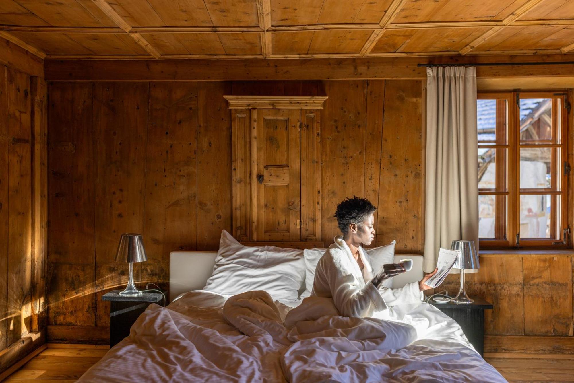 Hotel Weisses Kreuz Burgusio Luaran gambar
